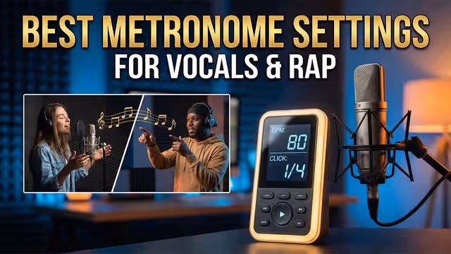 Best Metronome Settings for Practicing Vocals and Rap