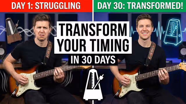 How Practicing With a Metronome Can Transform Your Timing in 30 Days