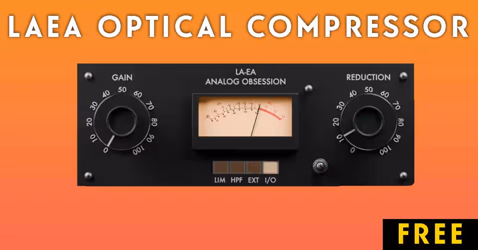 Analog Obsession Drops LAEA: Free Vintage Optical Compressor