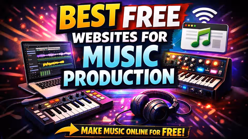 What are the best free websites for music production