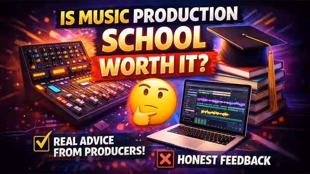 Is music production college even worth it? (Real Talk From Producers)