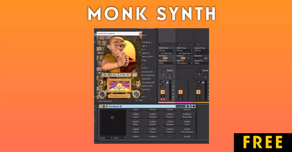 MonkSynth: The Legendary “Chanting Monk” Returns (For Free)