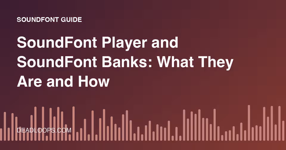 SoundFont Player and SoundFont Banks: What They Are and How to Use Them