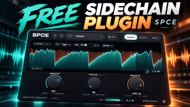 SPCE: Premium Sidechain Plugin Is FREE for a Limited Time!