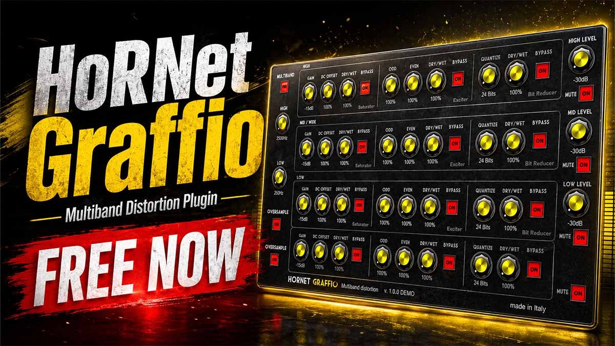 HoRNet Graffio Is FREE Right Now — And Your Mixes Are About to Get Way More Interesting