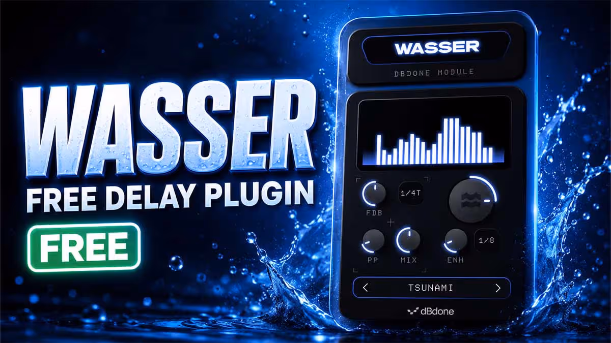Wasser by dBdone – FREE Multiband Delay Plugin