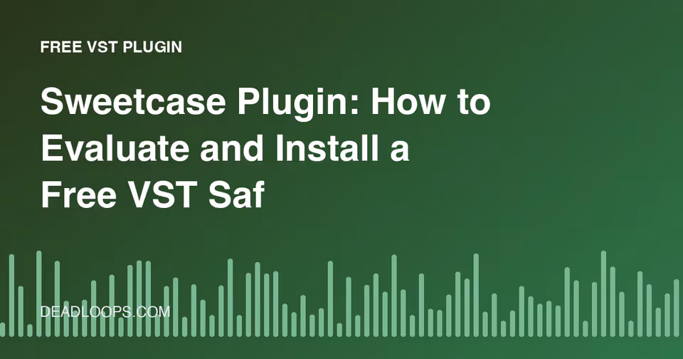 Sweetcase Plugin: How to Evaluate and Install a Free VST Safely