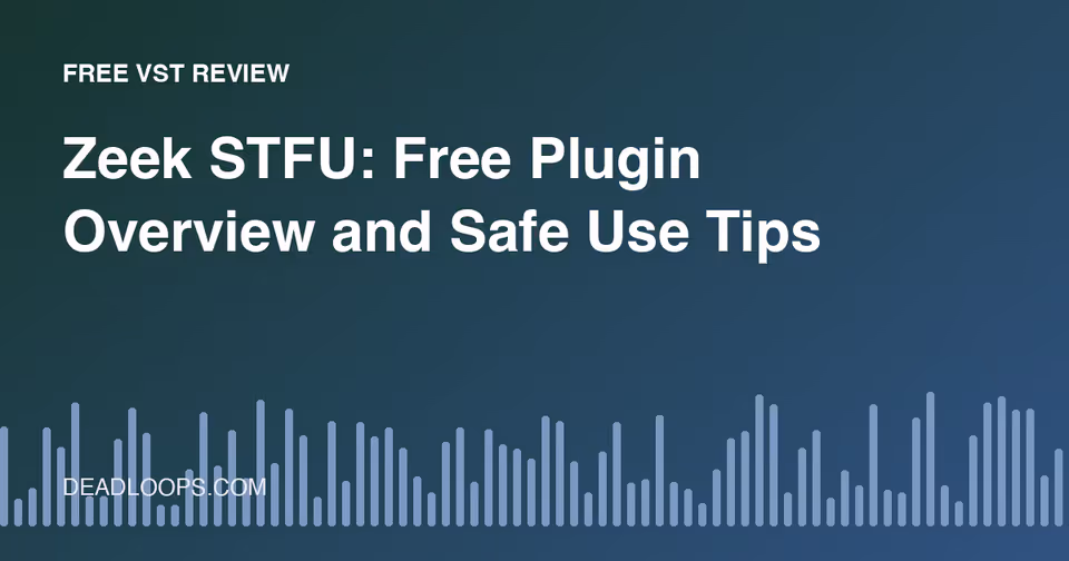 Zeek STFU: Free Plugin Overview and Safe Use Tips