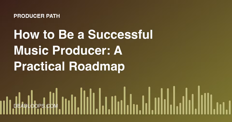How to Be a Successful Music Producer: A Practical Roadmap