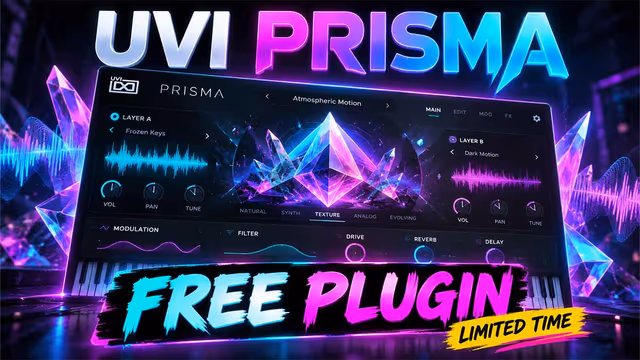 UVI Prisma Free Download – Get the $149 Producer Lab Plugin for Free
